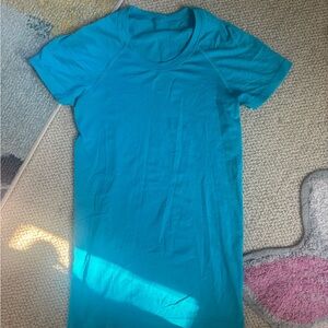 Lululemon Blue Swiftly Tech Top